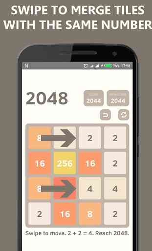 2048 Undo - Math Puzzle Game 3