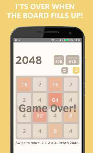 2048 Undo - Math Puzzle Game 4