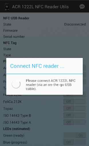 ACR 1222L USB NFC Reader Utils 1