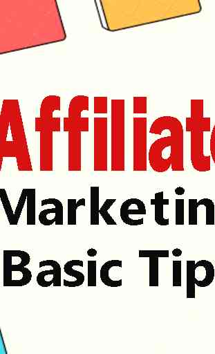 Affiliate Marketing | Basic Tips 1