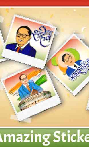 Ambedkar Jayanti Stickers - Jai Bhim Stickers 2019 1