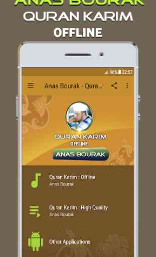 Anas Bourak Quran Mp3 Offline 1