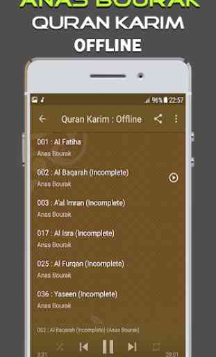 Anas Bourak Quran Mp3 Offline 2