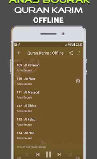 Anas Bourak Quran Mp3 Offline 4