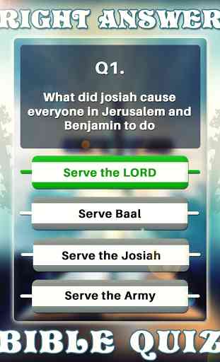Bible Quiz Trivia Questions & Answers 2