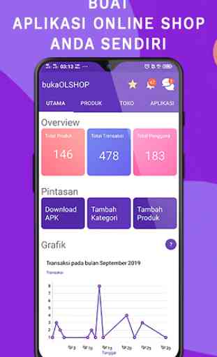 Buat Aplikasi Android (Online Shop) - bukaOlshop 1