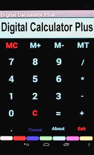 Calculadora Digital Plus 1