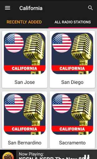 California Radio Stations - USA 3