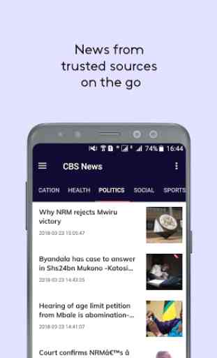 CBSapps | CBS FM Buganda Official App! 3