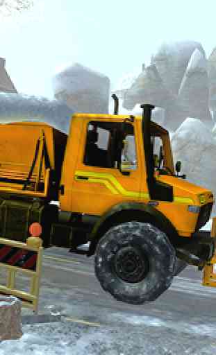 City Heavy Snow Excavator Simulator 3D 2