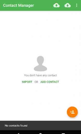 Contact Manager - Cloud Sync 1