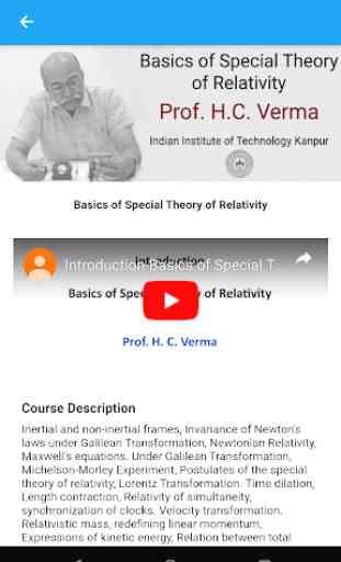 Courses by Prof. H. C. Verma 2