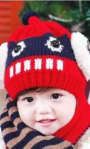 crochet bebé sombreros 1