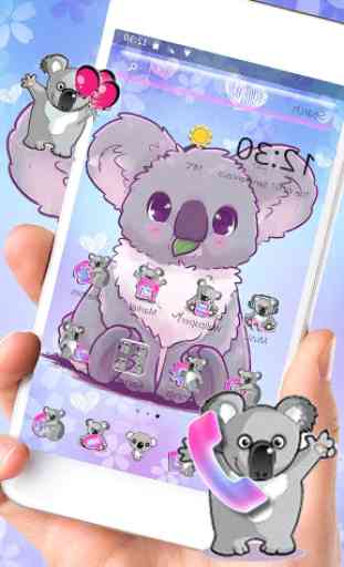 Cute Kawaii Koala Theme 1