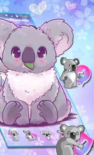 Cute Kawaii Koala Theme 2