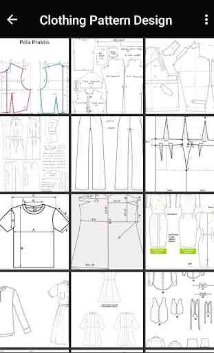 Diseño de patrón de ropa 3