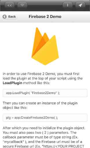 DroidScript - Firebase 2 Plugin 1