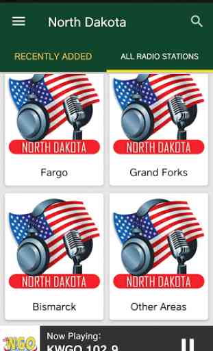 Estaciones de radio de Dakota del Norte - USA 4