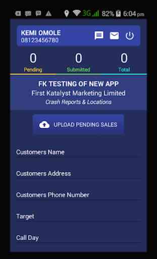FK Tracking App 2