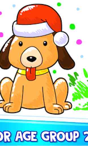 Free Christmas Coloring Games for Kids 3