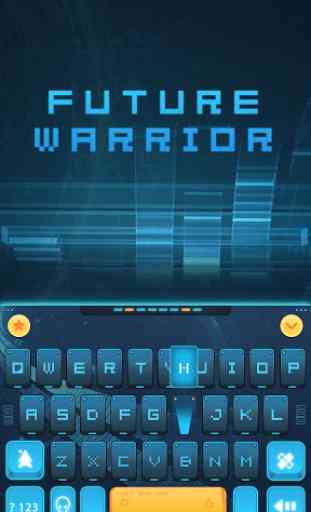 Futurewarrior Tema de teclado 1
