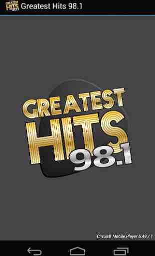 Greatest Hits 98.1 1