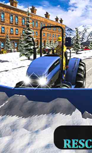 Heavy Snow Excavator Sim 2019- Real Excavation 3D 1