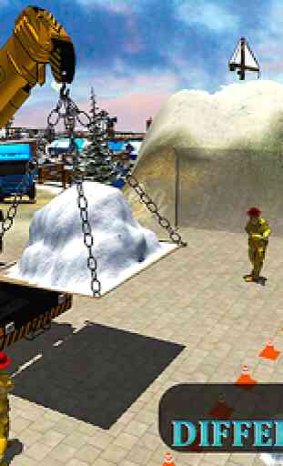 Heavy Snow Excavator Sim 2019- Real Excavation 3D 4