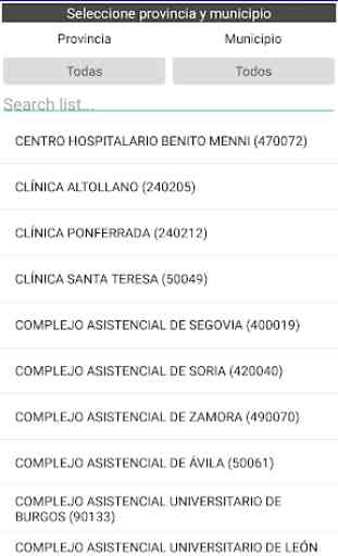 Hospitales CyL 2