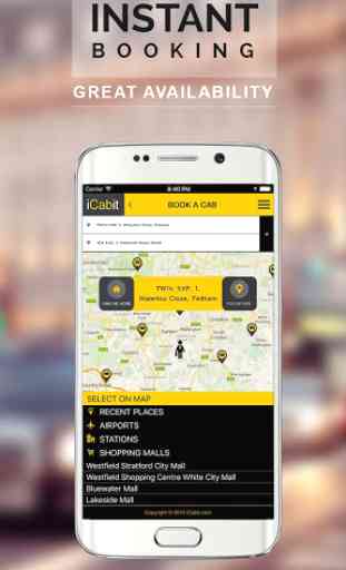 iCabit - Airport Taxi App UK 1