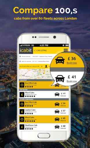 iCabit - Airport Taxi App UK 2
