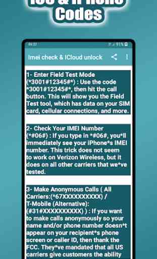 IMEI check & ICloud unlock 2