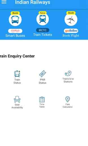 Indian Rail  Live Train Status & PNR 1
