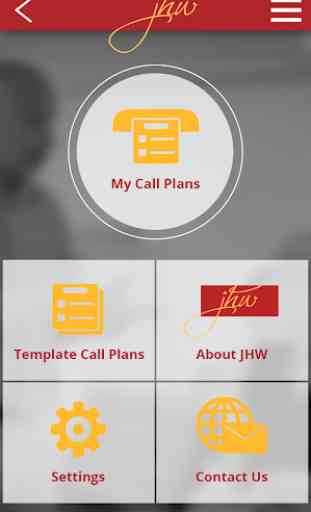 JHW Call Plan 1