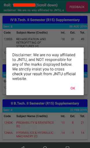 JNTUH Results - Engineering 3