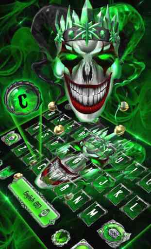 Joker Skull Keyboard Theme 2
