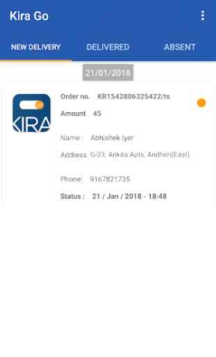 KIRA Go - Real-time Delivery Tracking 3
