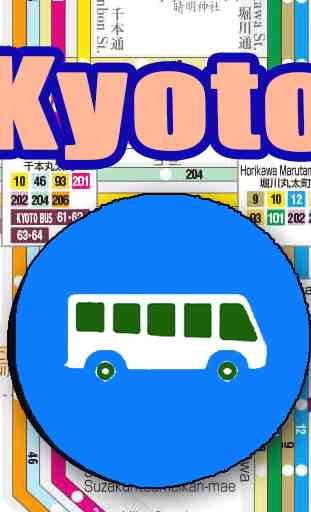 Kyoto Bus Map Offline 1