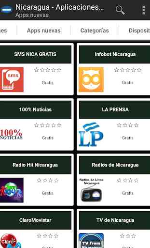 Las mejores apps de Nicaragua 2