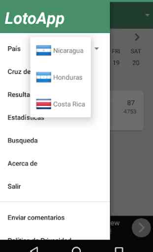 LotoApp - Nicaragua, Honduras y Costa Rica 2
