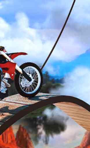 Mad Bike Stunts Free: Skill New Game 1