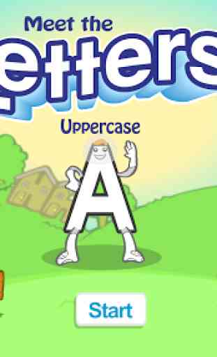 Meet the Letters - Uppercase  Game 1