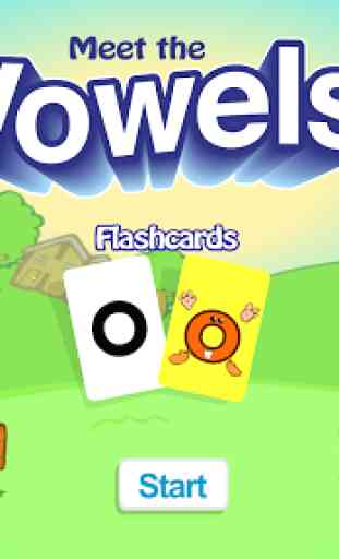 Meet the Vowels Flashcards 1