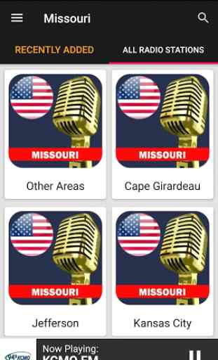 Missouri Radio Stations - USA 3