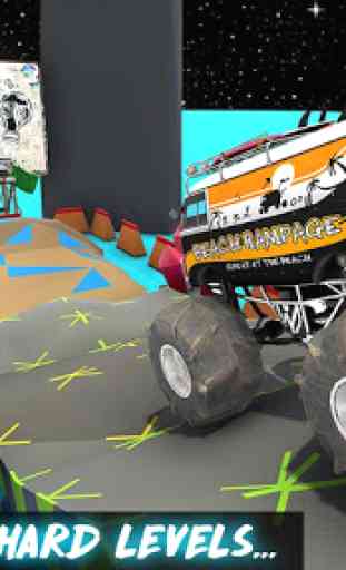 Monster Car vs Trucks: Offroad Trials 3