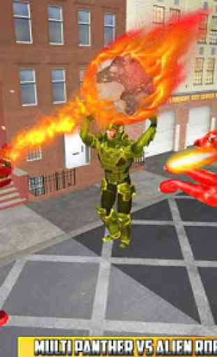 Multi Panther Robot Hero City Battle 3