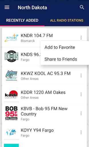 North Dakota Radio Stations - USA 2