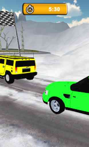 Offroad Jeep - Extreme Mountain Snow Driving 1