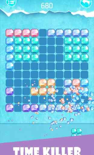 Puzzle de bloques - Ice Crush 1