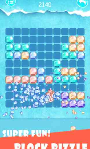 Puzzle de bloques - Ice Crush 2